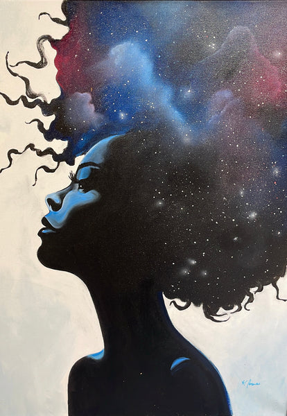The Universe Within Her by K. Scott Cosme (SOLD)