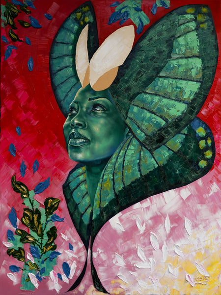 45 "Emerald Empress" by Ron EA Powell