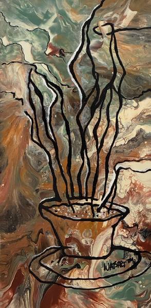 Ascendent Flow (Diptych) by Lydia Watson