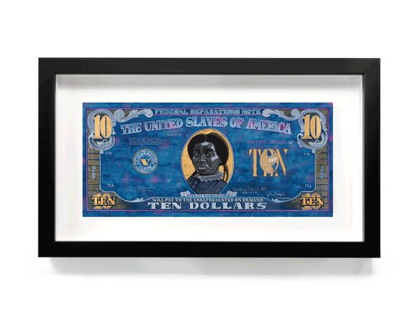 Black Stacks - Disenfranchised (9x20 Framed Print) by Andre Woolery