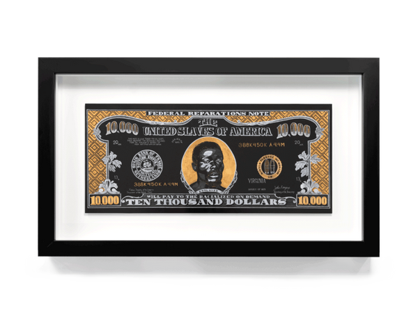 Black Stacks - Enslaved (9x20 Framed Print) by Andre Woolery