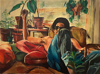 "Self Portrait" by Russell Murray (Murray Family Collection)