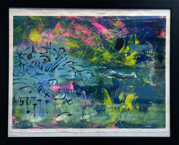 "Birds Over Pink Sea" by Russell Murray