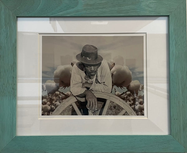 "Man in Cotton Field" by Jas Turk