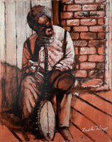 "Banjo man" by Leslie Floyd