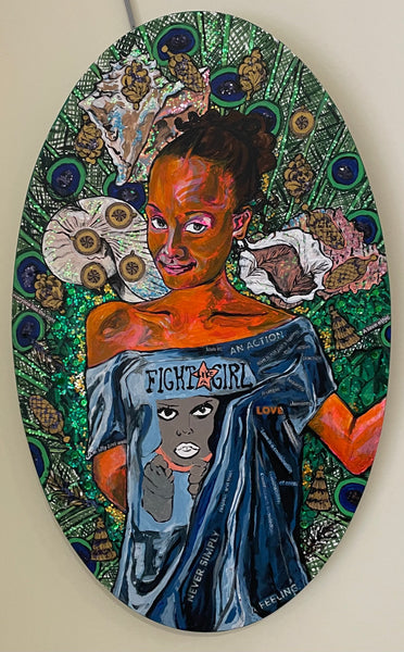 "She Conquers The Tide (The Fight In The Girl)" by Kylie Krabbe