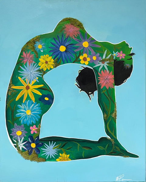 "Flowing with the wind" by Kiyanna Lawrence