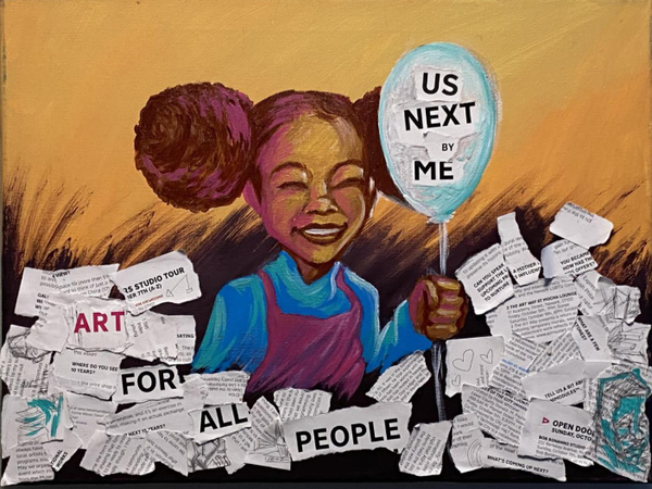 Us Next Art for All People by Suliman Onque