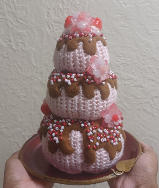 Strawberry Cake  by Tosheka  Escoffery